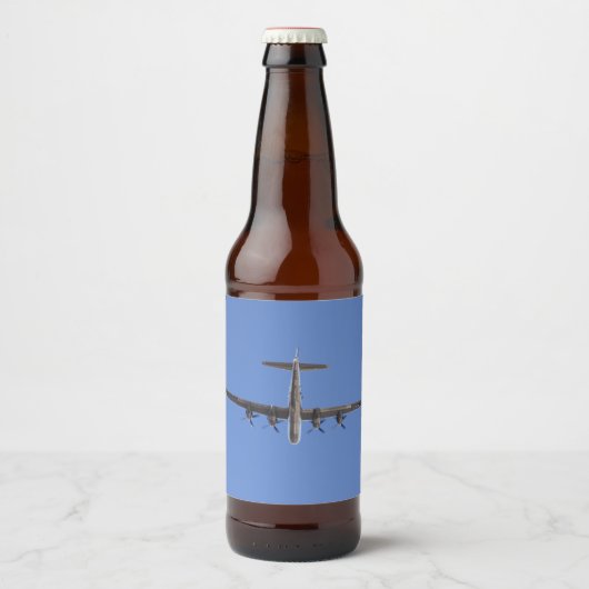 B-29 Bomber flaconetiket Bier Etiket (Voorkant)