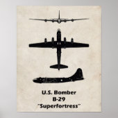 B-29 Superfort Poster (Voorkant)