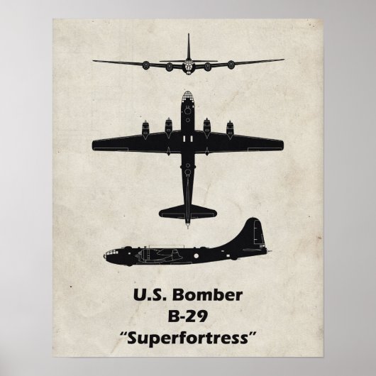 B-29 Superfort Poster (Voorkant)