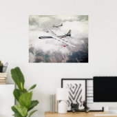 B-29 Superfortjurken Poster (Thuiskantoor)
