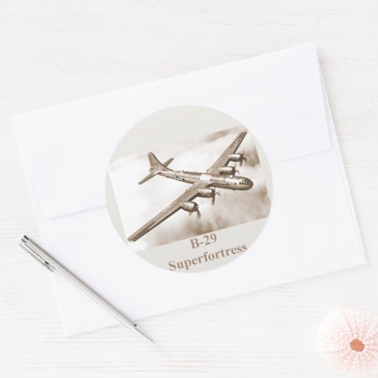 B-29 Superfortress sticker (Envelop)