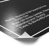 B-29 Superfortress - Vliegtuig Blauwdruk Plannen P Foto Afdruk (Hoek)