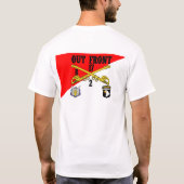 B 2/17 Cav voor- en achterzijde afbeelding. T-shirt (Achterkant)