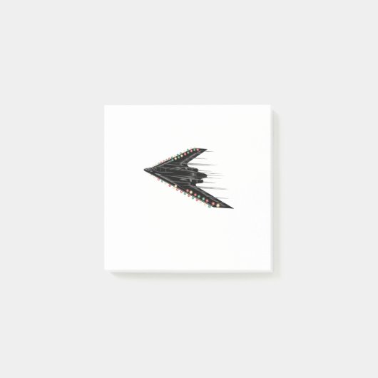 B-2 B2 Spirit Stealth Bomber Jet Plane 4th of July Post-it® Notes (Voorkant)