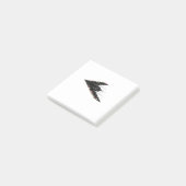 B-2 B2 Spirit Stealth Bomber Jet Plane 4th of July Post-it® Notes (Schuin)