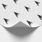 B-2 B2 Spirit Stealth Bommenwerper Jet Vliegtuig 4 Cadeaupapier (Hoek)