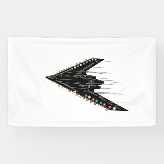 B-2 B2 Spirit Stealth Bommenwerper Jet Vliegtuig 4 Spandoek (Horizontaal)