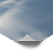 B-2 Bomber boven de wolken Poster (Hoek)