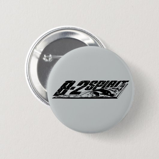 B-2 Button met spiriesronde (Voorkant /achterkant)