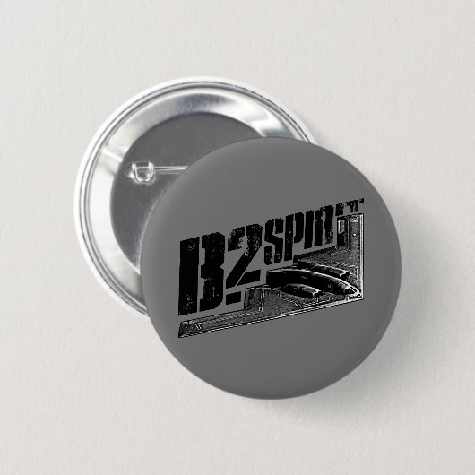 B-2 Button met spiriesronde (Voorkant /achterkant)