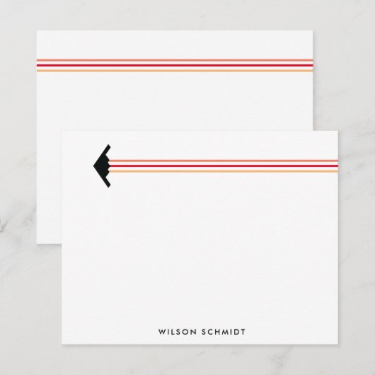 B-2 driekleurenstrips voor driekleurenstrips notitiekaartje (Voorkant / Achterkant)