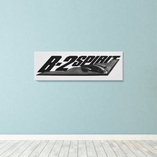 B-2 Gedistilleerd doek Canvas Afdruk (Insitu (Houten vloer))