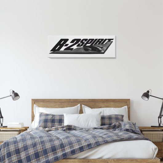 B-2 Gedistilleerd doek Canvas Afdruk (Insitu (Slaapkamer))