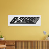 B-2 Gedistilleerd doek Canvas Afdruk (Insitu (Woonkamer))