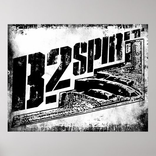 B-2 Gedistilleerd Poster (Voorkant)