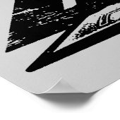 B-2 Gedistilleerde afdrukken Poster (Hoek)