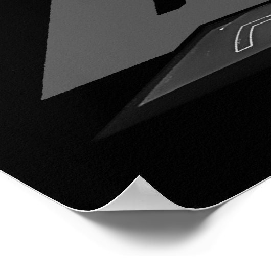 B-2 Gedistilleerde afdrukken Poster (Hoek)