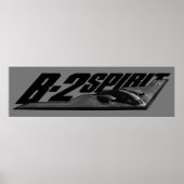 B-2 Gedistilleerde afdrukken Poster (Voorkant)