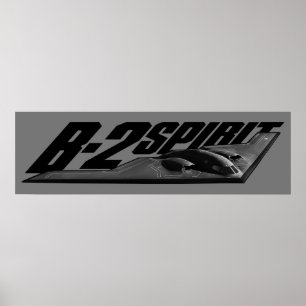 B-2 Gedistilleerde afdrukken Poster