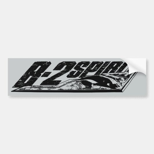B-2 gedistilleerde Bumpersticker (Voorkant)