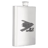 B-2 gedistilleerde klassieke fles heupfles (Rechts)