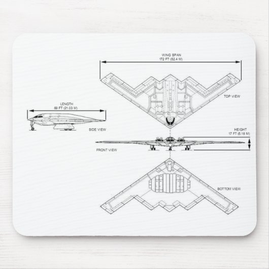 B-2 Gedistilte Muismat (Voorkant)