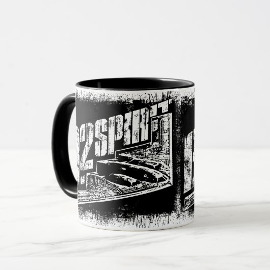 B-2 Mok van gedistilleerde Ringer Coffee (Voorkant links)