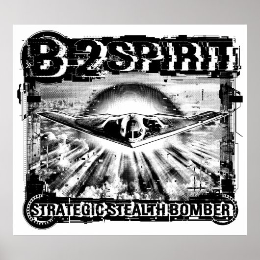 B-2 Poster gedistilleerd Poster (Voorkant)