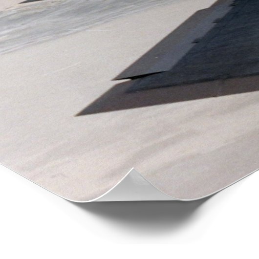 B-2 Poster voor spionagebommenwerper (Hoek)