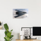 B-2 Poster voor spionagebommenwerper (Thuiskantoor)