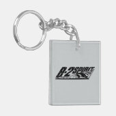 B-2-spiraalvormige Sleutelhanger (dubbelzijdig) (Voorkant Links)