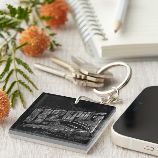 B-2-spiraalvormige Sleutelhanger (dubbelzijdig) (Voorkant Rechts)