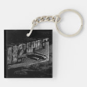 B-2-spiraalvormige Sleutelhanger (dubbelzijdig) (Achterkant)