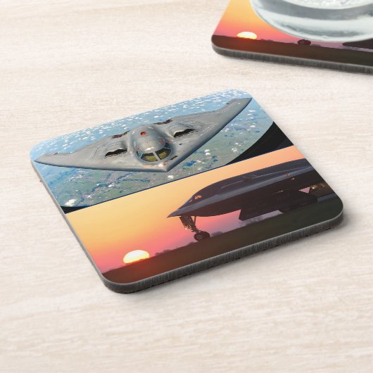 B-2 SPIRIT BIER ONDERZETTER (Linkerzijde)