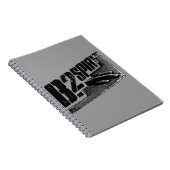 B-2 Spirit Foto Notitieboek (80 pagina's B&W) (Rechterzijde)