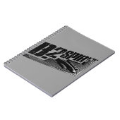 B-2 Spirit Foto Notitieboek (80 pagina's B&W) (Linkerzijde)