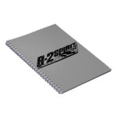 B-2 Spirit Foto Notitieboek (80 pagina's B&W) (Rechterzijde)