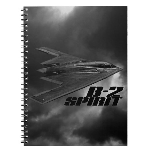 B-2 Spirit Foto Notitieboek (80 pagina's B&W) (Voorkant)