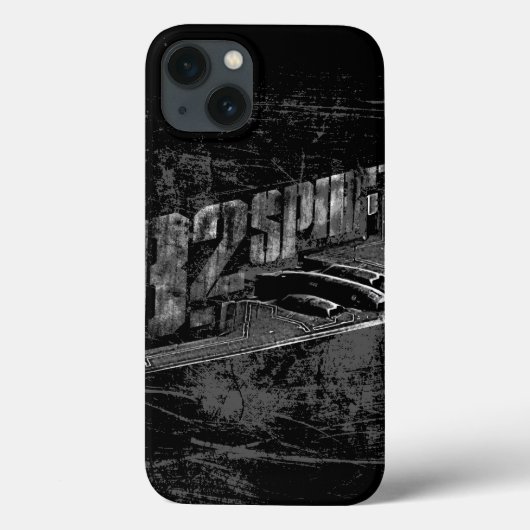 B-2 Spirit iPad Mini Case (Achterkant)