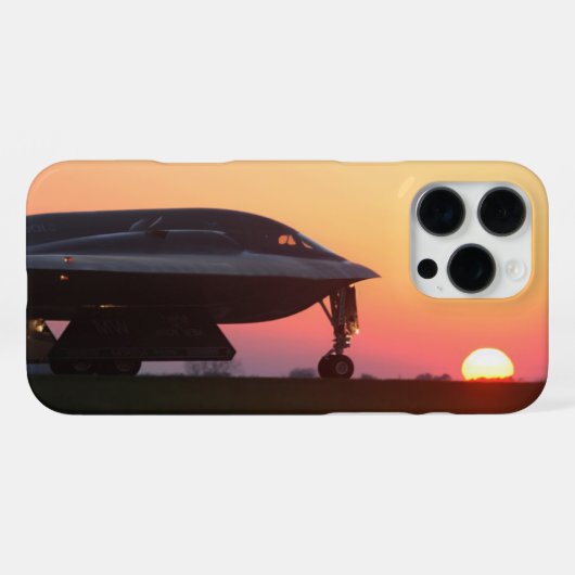 B-2 SPIRIT iPhone HOESJE (Achterkant horizontaal)