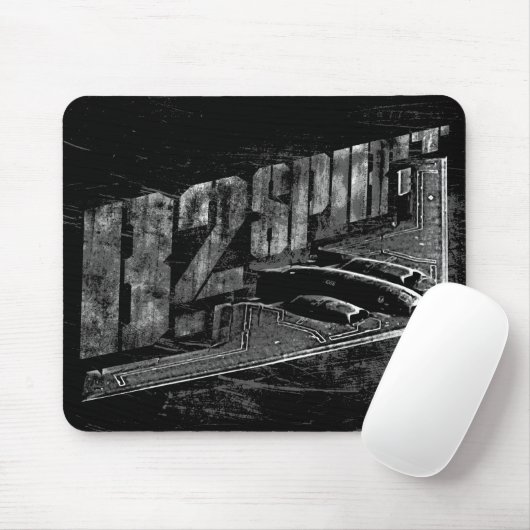 B-2 Spirit Mousepad Muismat (Met muis)