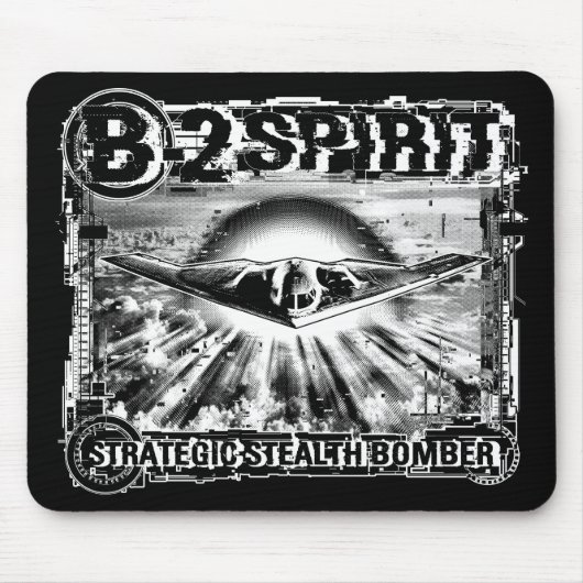 B-2 Spirit Muismat Mousepad (Voorkant)