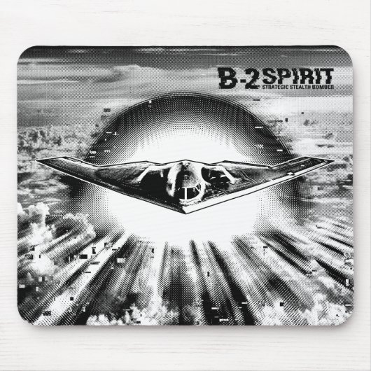 B-2 Spirit Muismat Mousepad (Voorkant)
