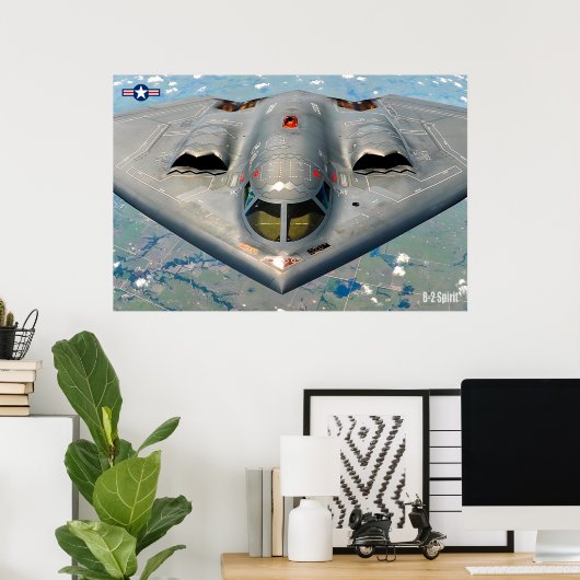 B-2 SPIRIT POSTER (Thuiskantoor)
