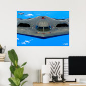 B-2 SPIRIT POSTER (Thuiskantoor)