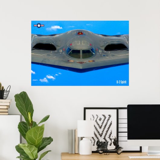 B-2 SPIRIT POSTER (Thuiskantoor)