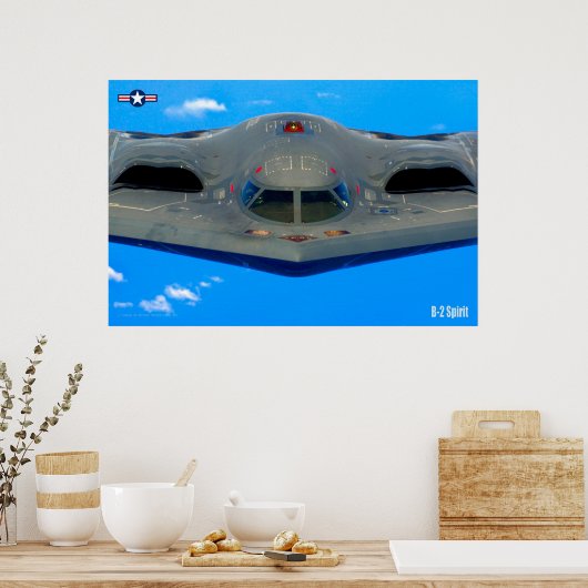 B-2 SPIRIT POSTER (Keuken)
