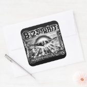 B-2 Spirit Square Sticker Sticker (Envelop)