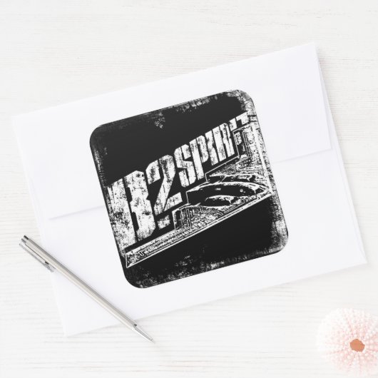 B-2 Spirit Square stickers (Envelop)