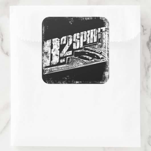 B-2 Spirit Square stickers (Tas)